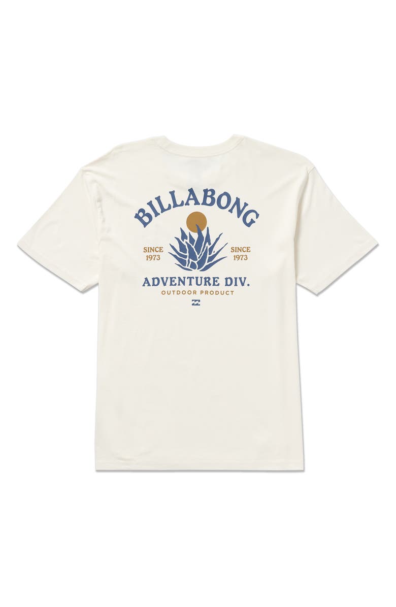 Billabong Agave Adventure Division Graphic T-Shirt, Alternate, color, Off White
