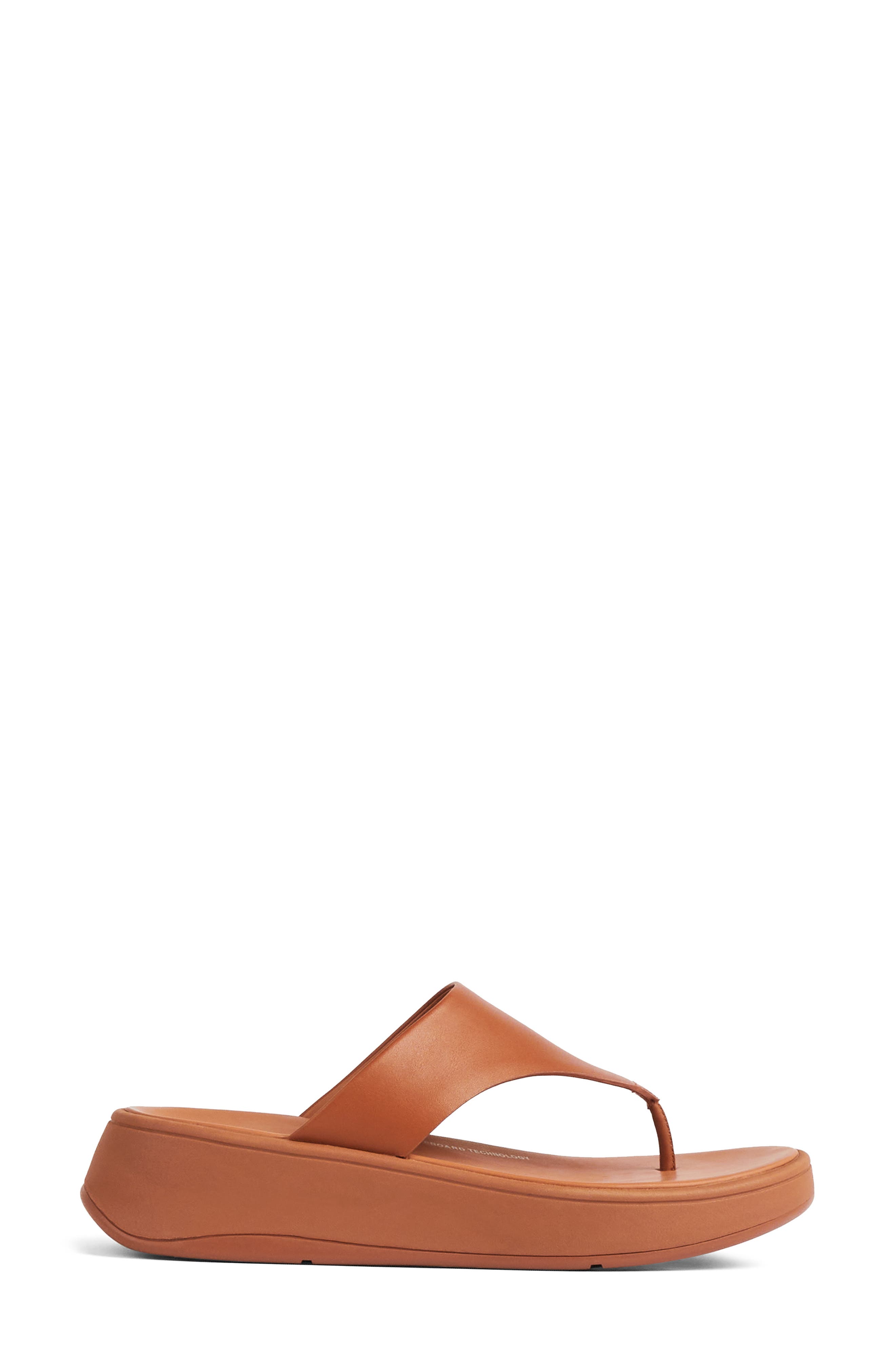 FitFlop F-Mode Platform Sandal, Alternate, color, Light Tan