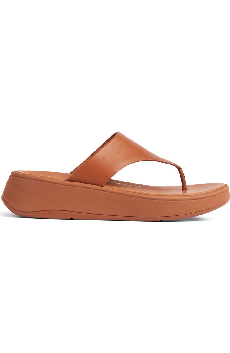 FitFlop F-Mode Platform Sandal, Alternate, color, Light Tan