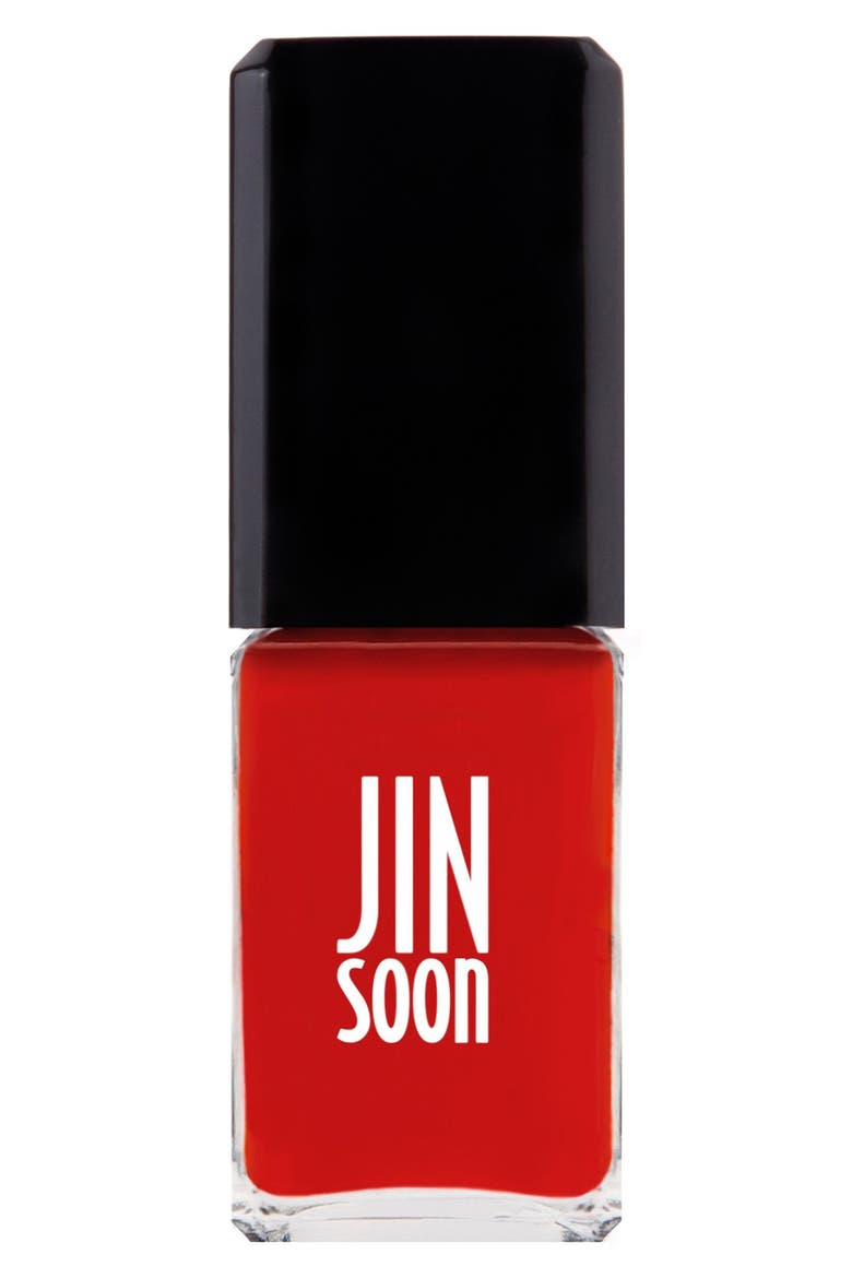 'Pop Orange' Nail Lacquer, Main, color, POP ORANGE