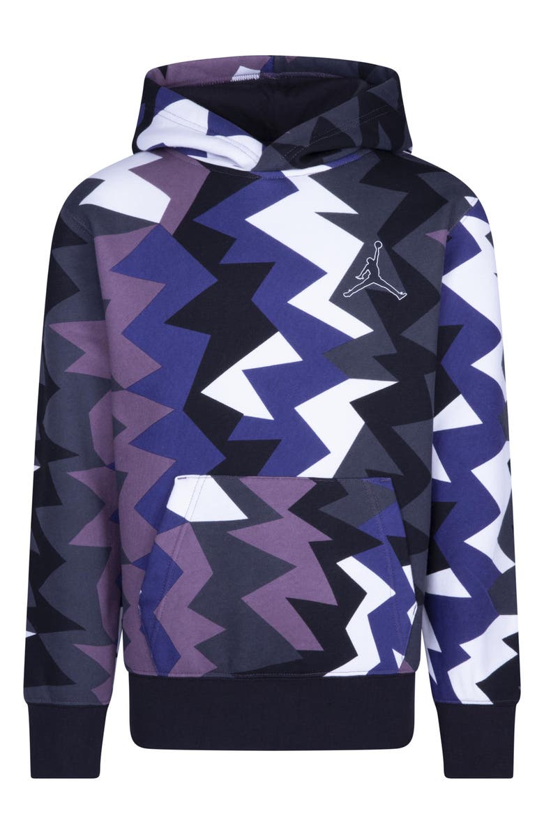 Jordan Kids' Flight MVP Fleece Hoodie, Main, color,