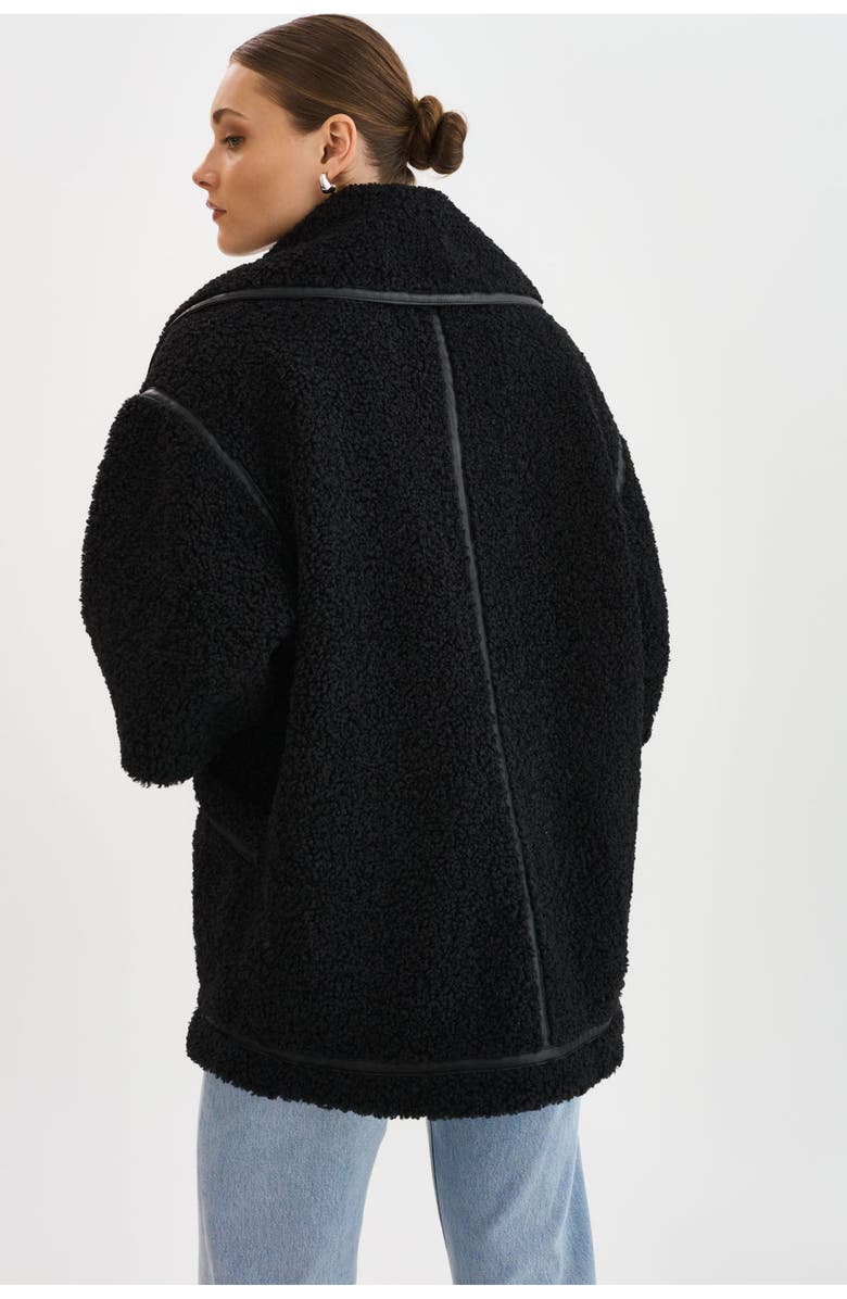 LAMARQUE Ohanna | Faux Fur Coat, Alternate, color, Black
