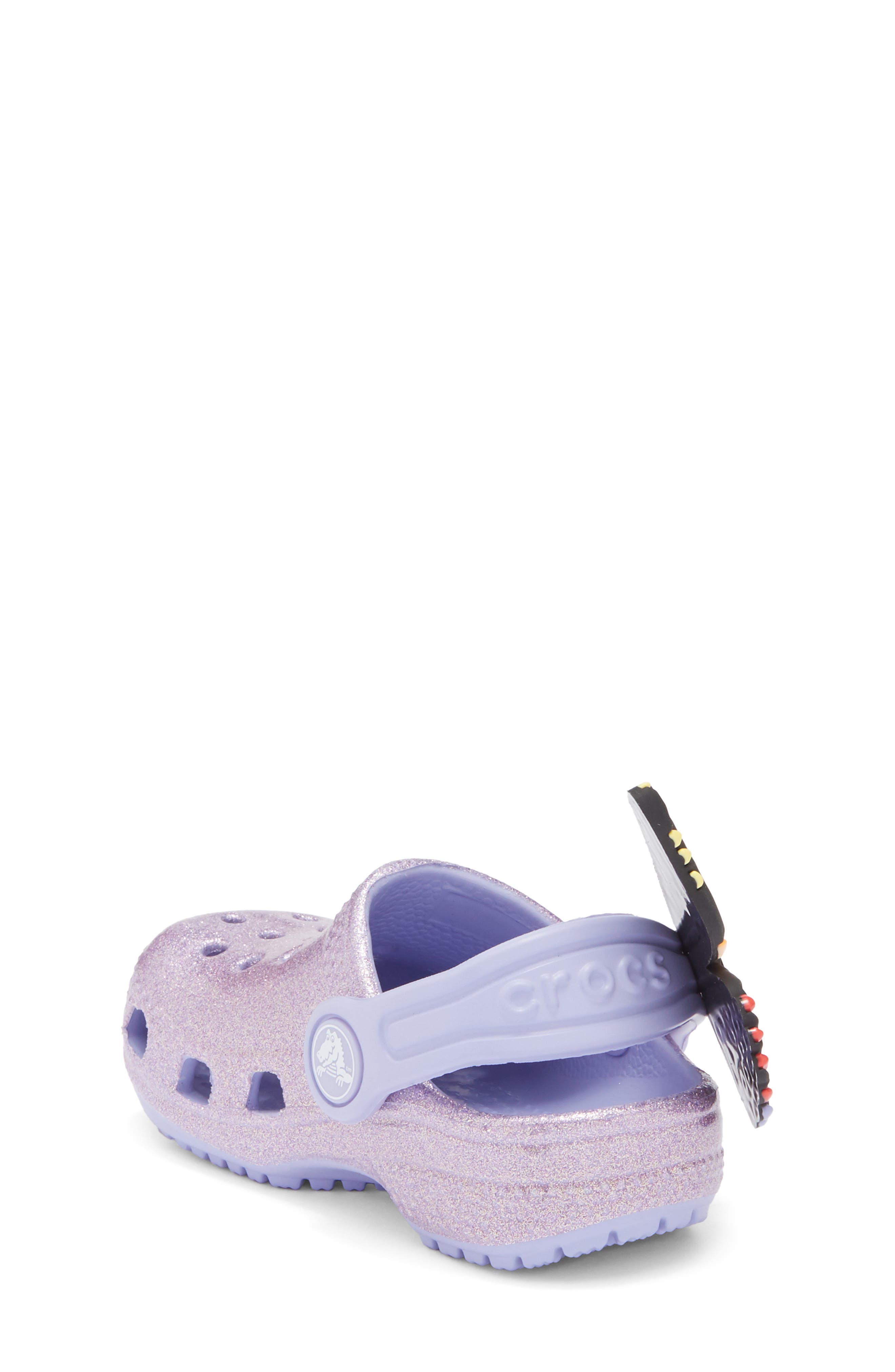 CROCS Kids' Classic Iam Butterfly Clog, Alternate, color, Mystic Purple