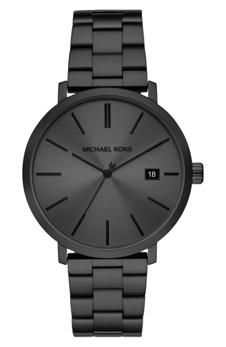 Michael Kors Blake Bracelet Watch, 42mm, Main, color, Black