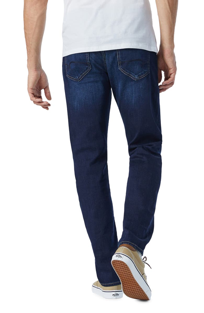Mavi Jeans Zach Straight Leg Jeans, Alternate, color, Dark Blue Nashville