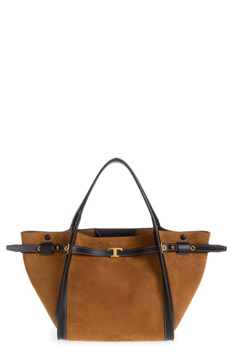Tim Shopping Piccola Leather Tote