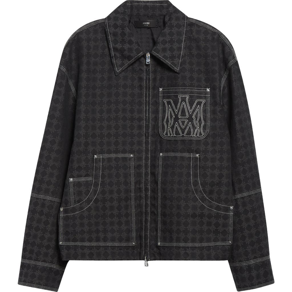 Amiri Ma Quad Work Jacket In Black