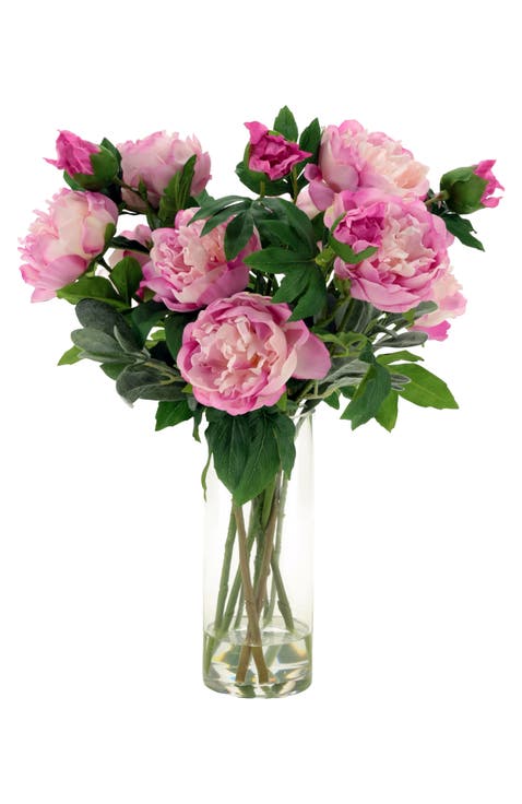 Luscious Peony Vase