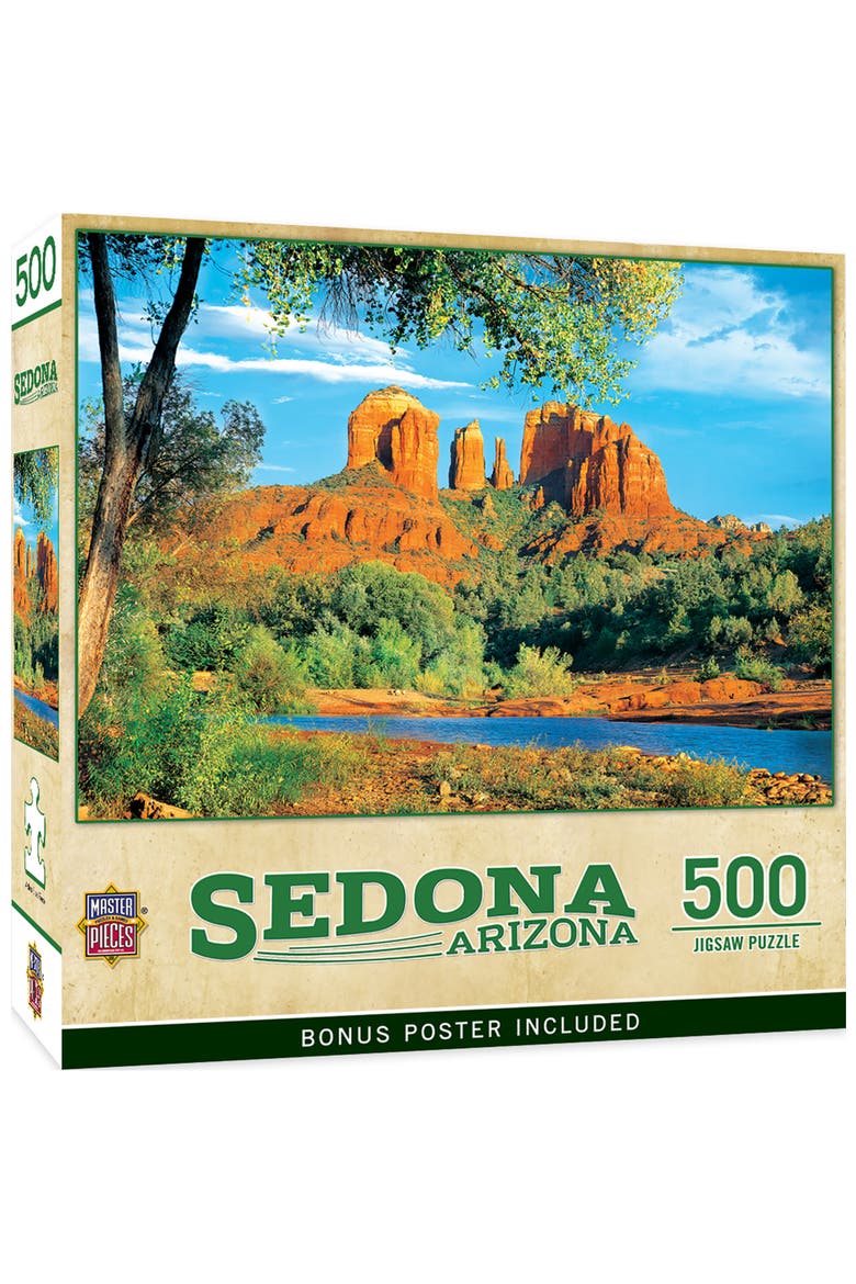 Sedona, Arizona 500 Piece Jigsaw Puzzle, Main, color, Multicolor