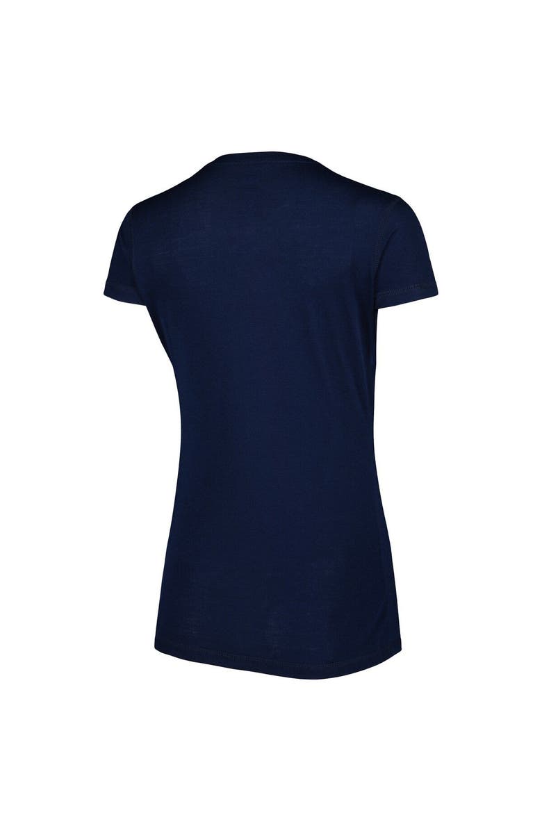 CONCEPTS SPORT Women's Concepts Sport Navy/Red Columbus Blue Jackets Badge T-Shirt & Pants Sleep Set, Alternate, color, Navy