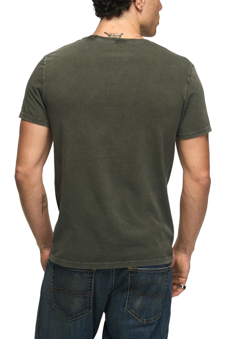 Dead Mans Hand Graphic Tee, Alternate, color, RAVEN