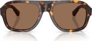 Burberry 55mm Pilot Sunglasses