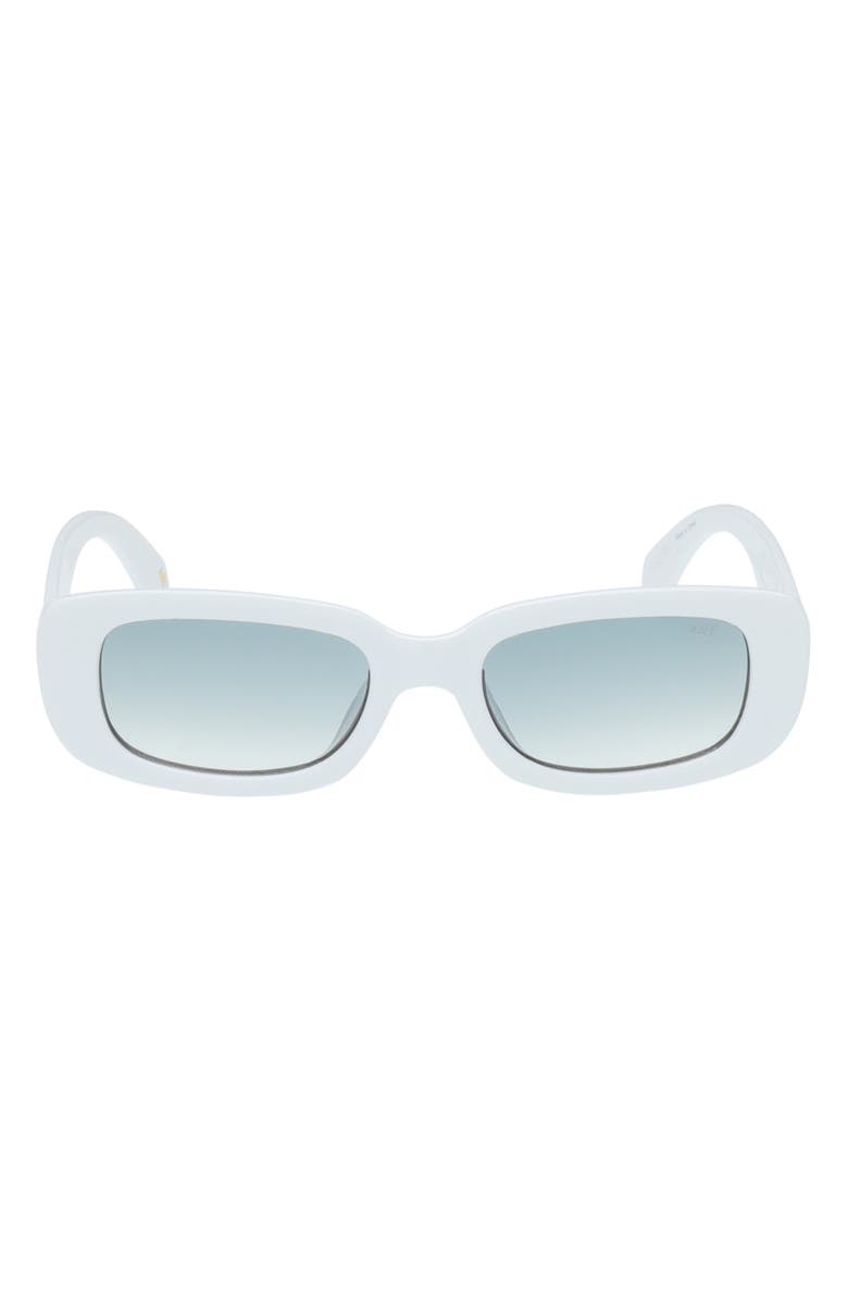 abercrombie kids Kid's Gradient Rectangular Sunglasses, Main, color, White / Gradient Blue