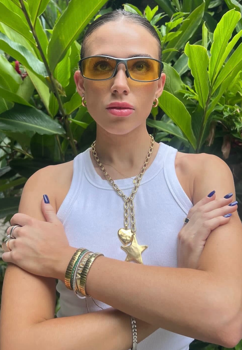 Sccollection Notte Necklace In Gold