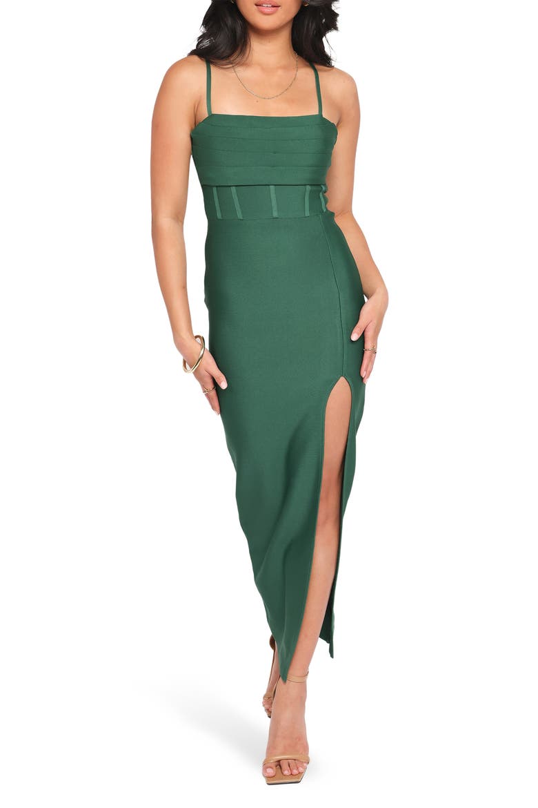 Louisa Maxi Dress, Main, color, EMERALD GREEN