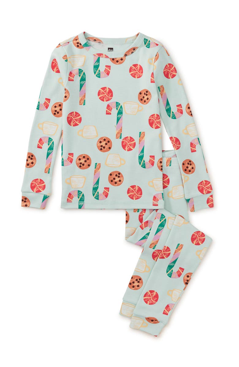 Tea Collection Goodnight Pajama Set, Main, color, 