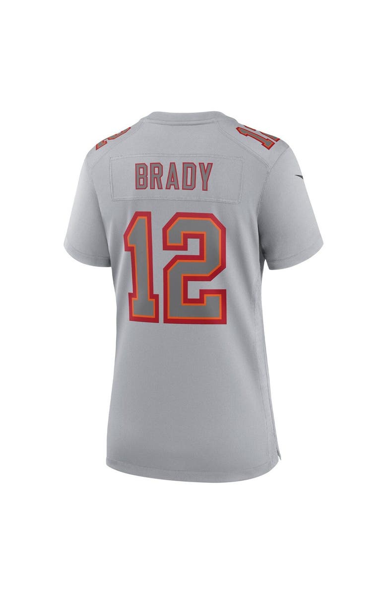 Nike Women's Nike Tom Brady Gray Tampa Bay Buccaneers Atmosphere Fashion Game Jersey, Alternate, color, 