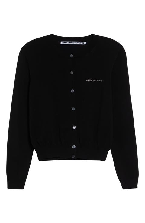 Hotfix Logo Shrunken Cardigan