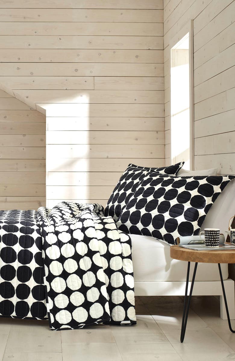 Marimekko Pienet Kivet Quilt & Sham Set, Alternate, color,
