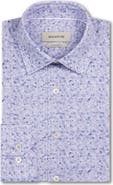 Bugatchi James OoohCotton® Abstract Print Twill Button-Up Shirt