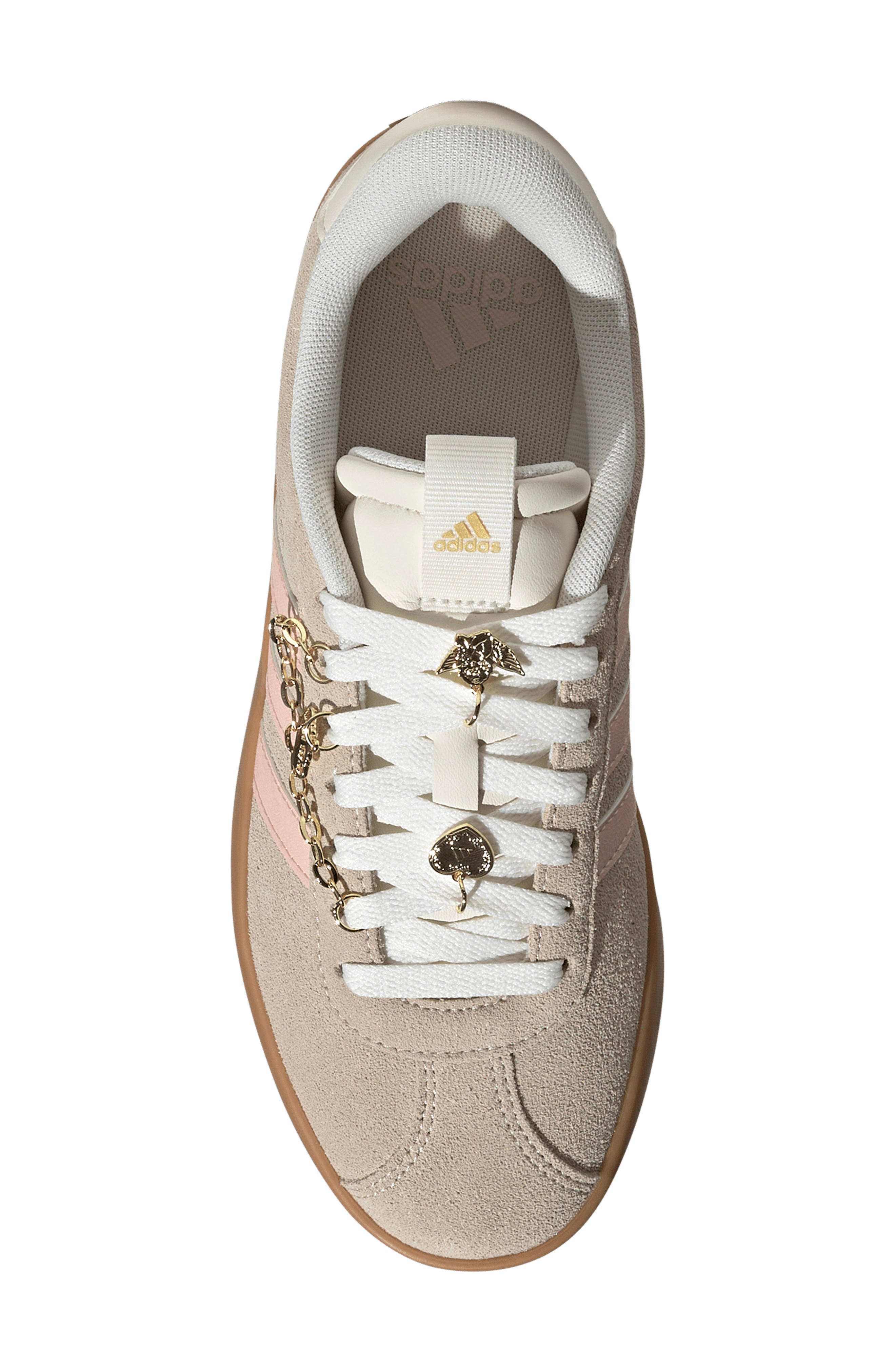 VL Court 3.0 Sneaker, Alternate, color, CRYSTAL LINEN/ PINK/ OFF WHITE