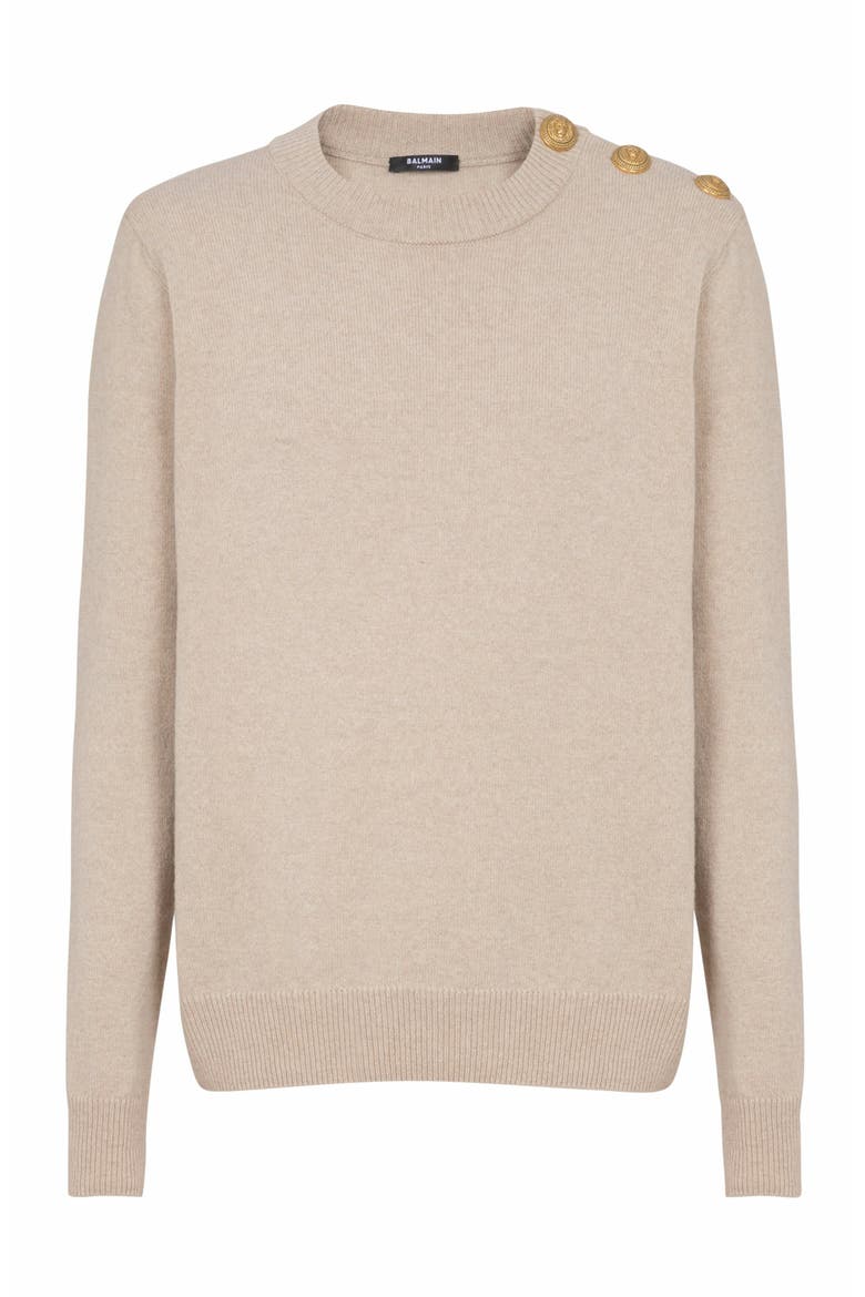 Eco-Cashmere Jumper, Alternate, color, Beige