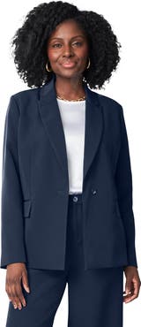 Jessica London Bi-Stretch Shaped Blazer