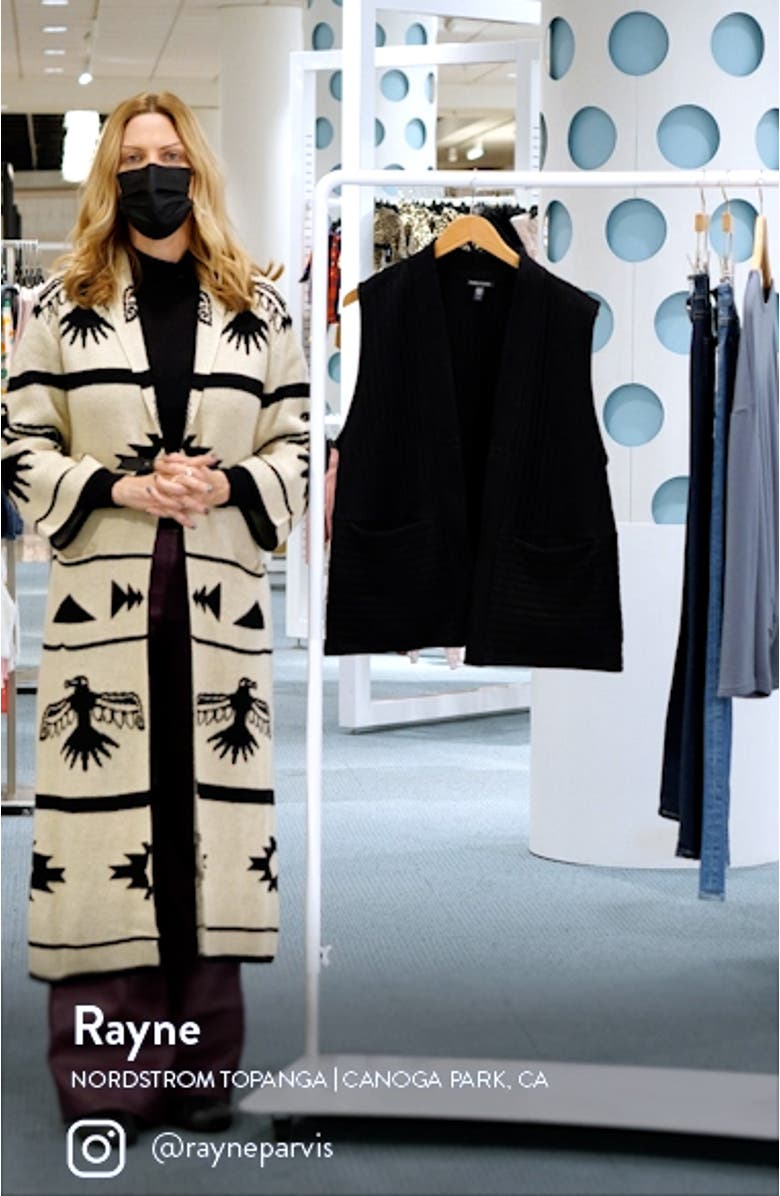 Rib Organic Cotton Vest, sales video thumbnail