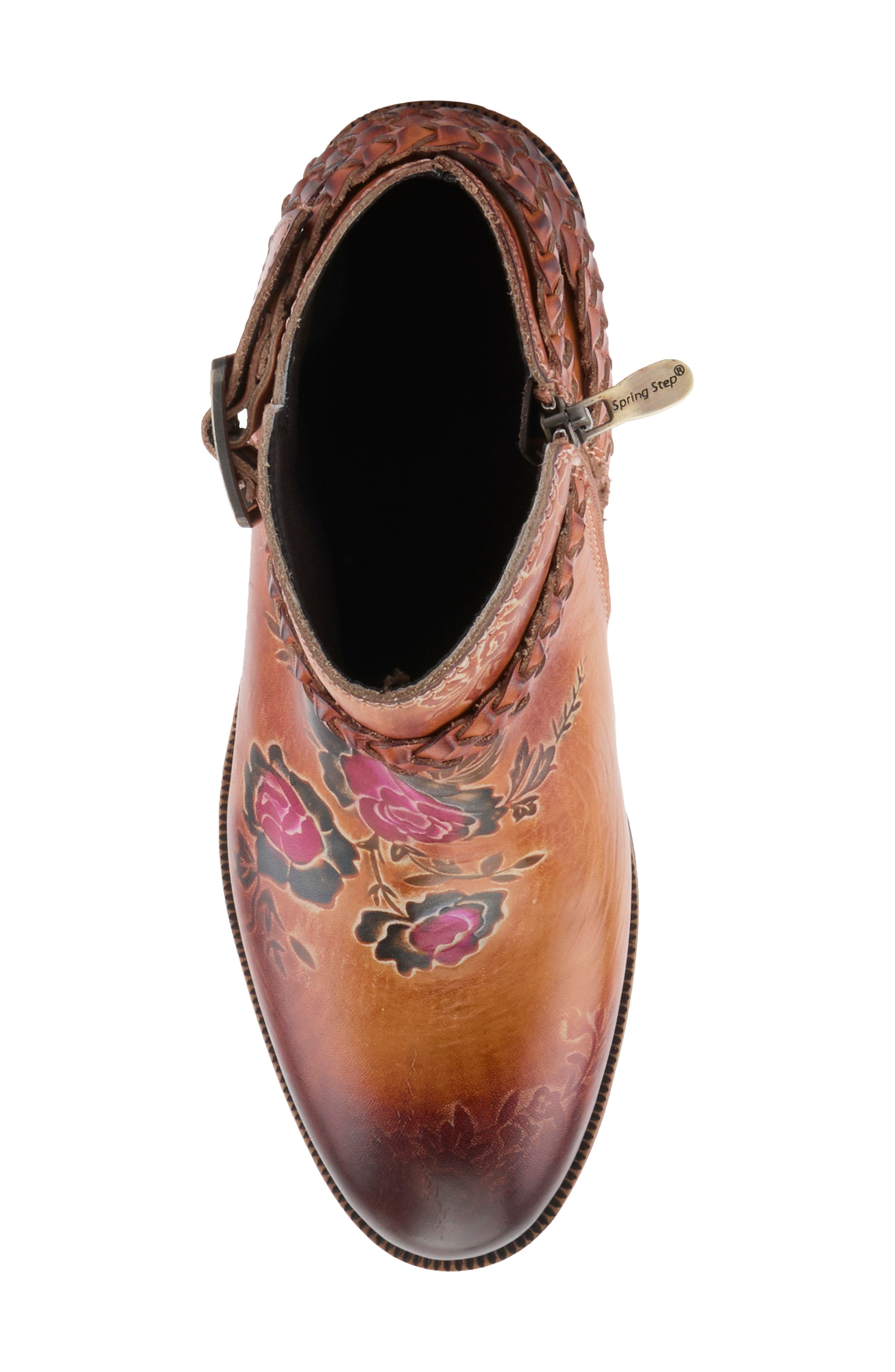 Across Bootie, Alternate, color, CAMEL MULTI