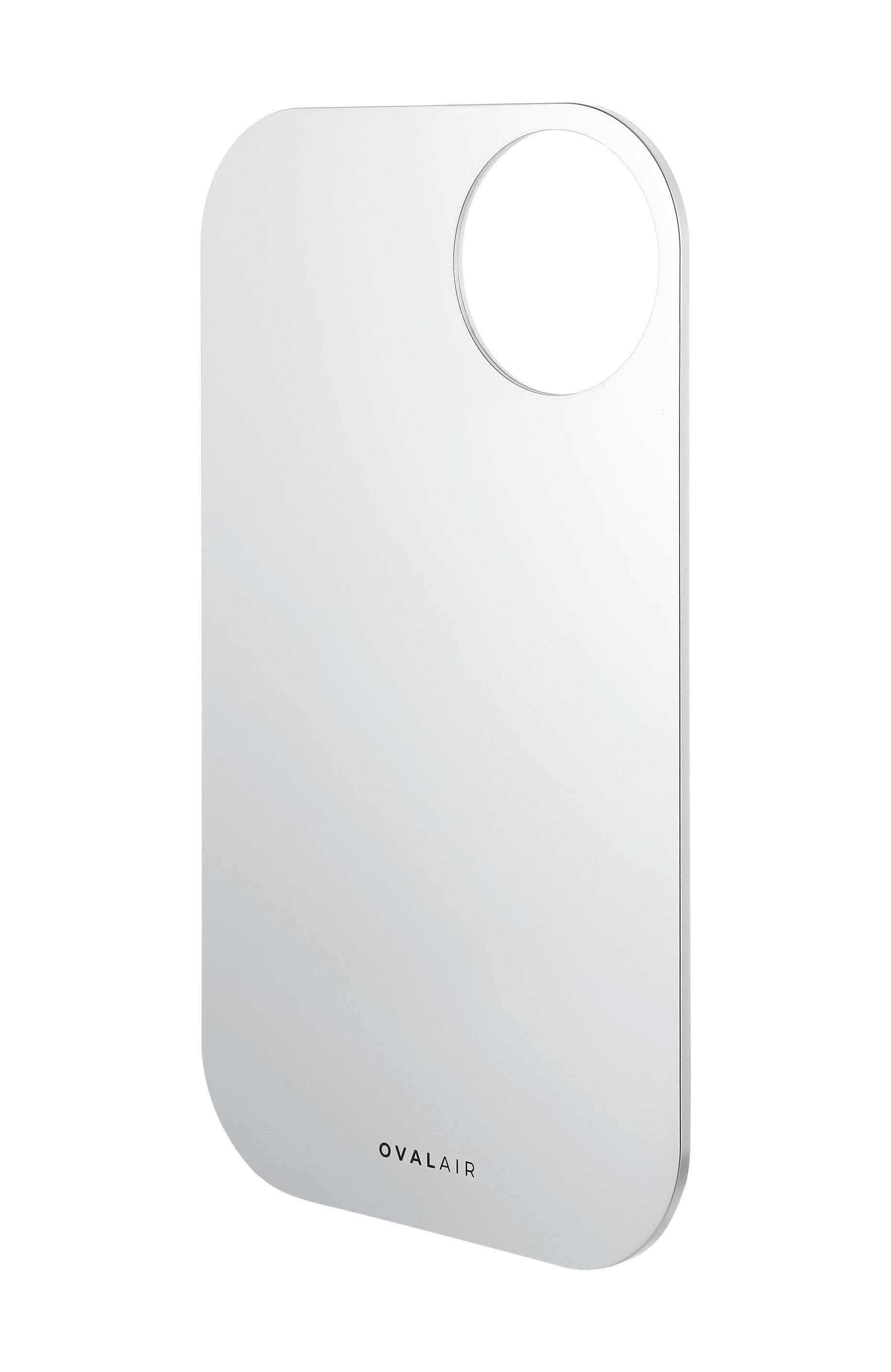 Oval Air Custom Air Purifier Face Cover in Cool Satin Silver 