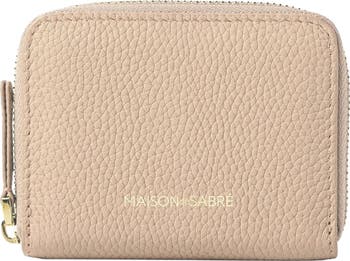 Small Leather Zipped Wallet