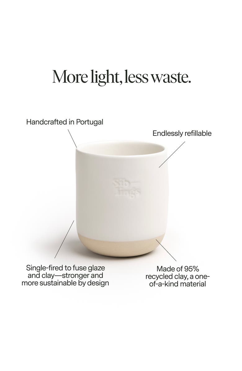 SIBLINGS Ceramic Forever Vessel, Alternate, color, Cloud