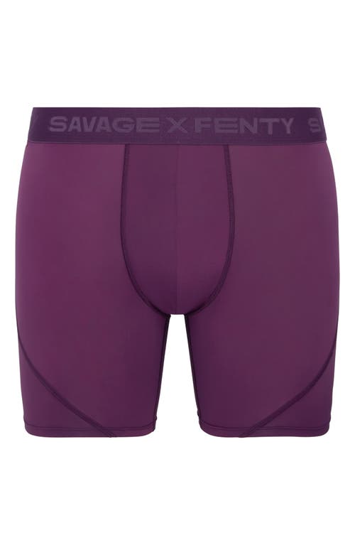 Savage X Fenty Shadow Fit Boxer Briefs In Purple