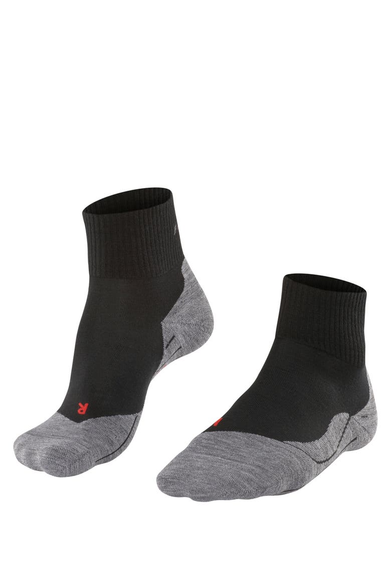 TK5 Wander Short Hiking Socks, Main, color, Black-Mix