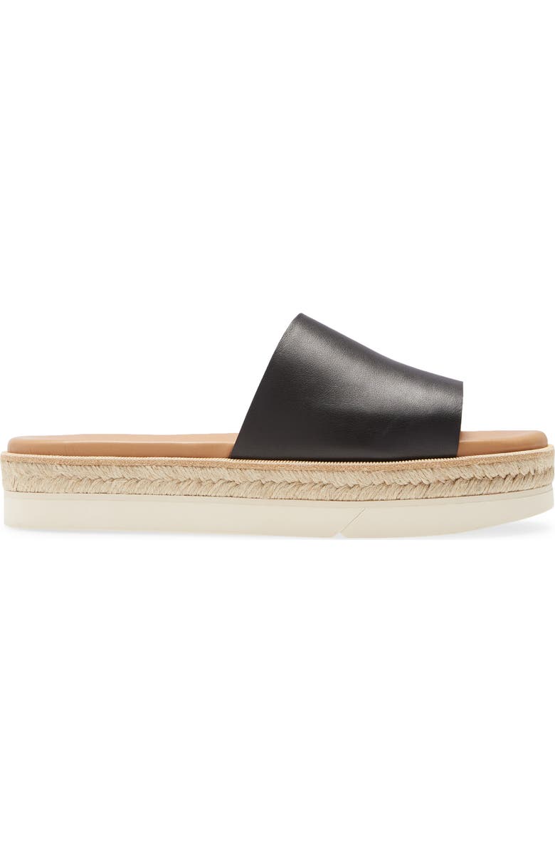 Aquatalia Shayna Espadrille Platform Slide Sandal, Alternate, color,