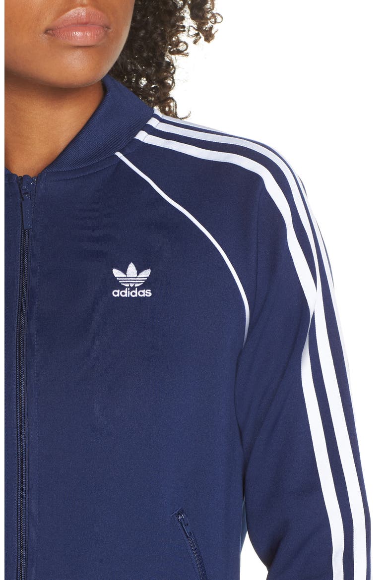 adidas SST Track Jacket, Alternate, color, DARK BLUE