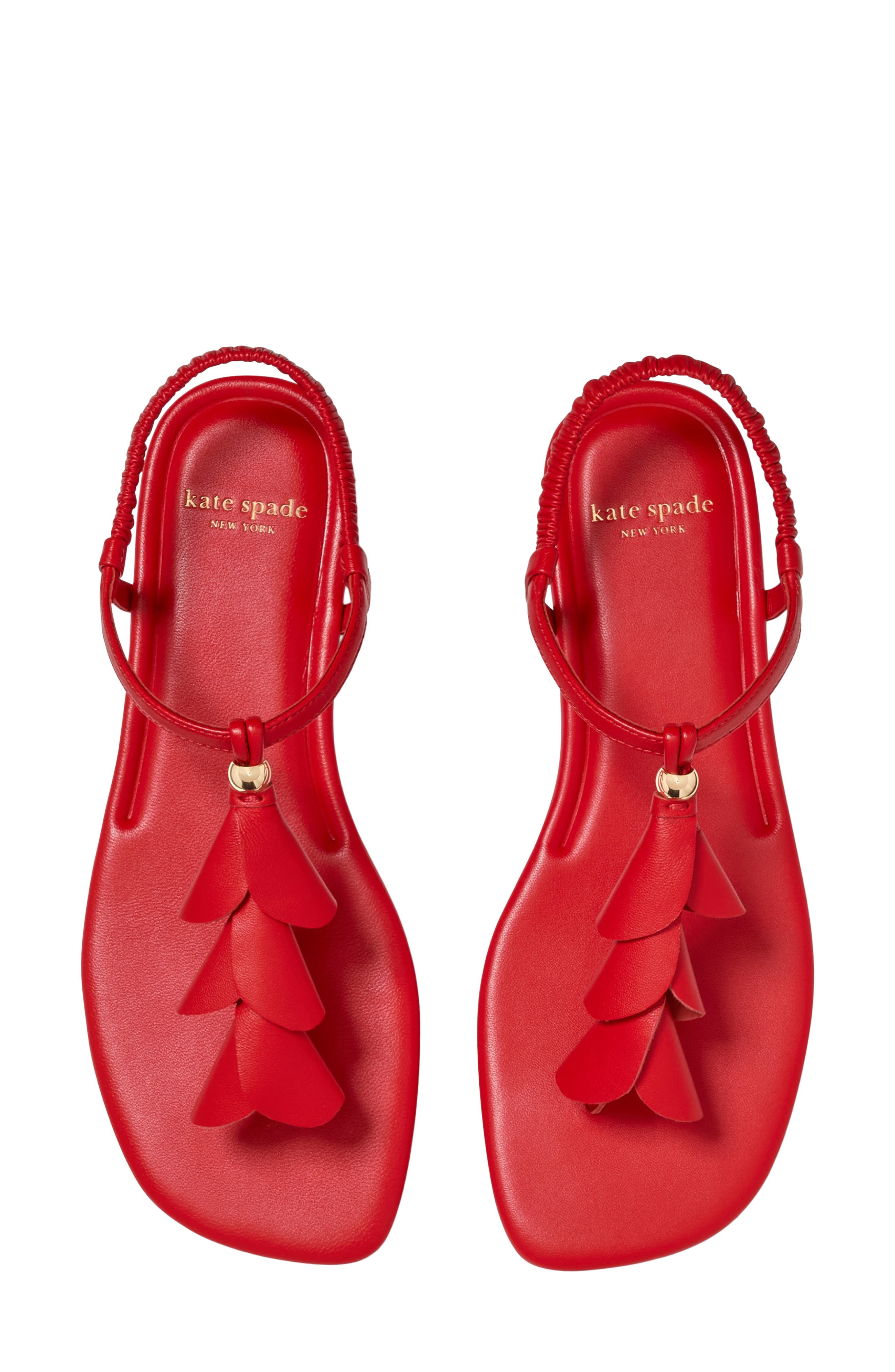 Kate Spade New York slingback sandal, Alternate, color, Heirloom Tomato