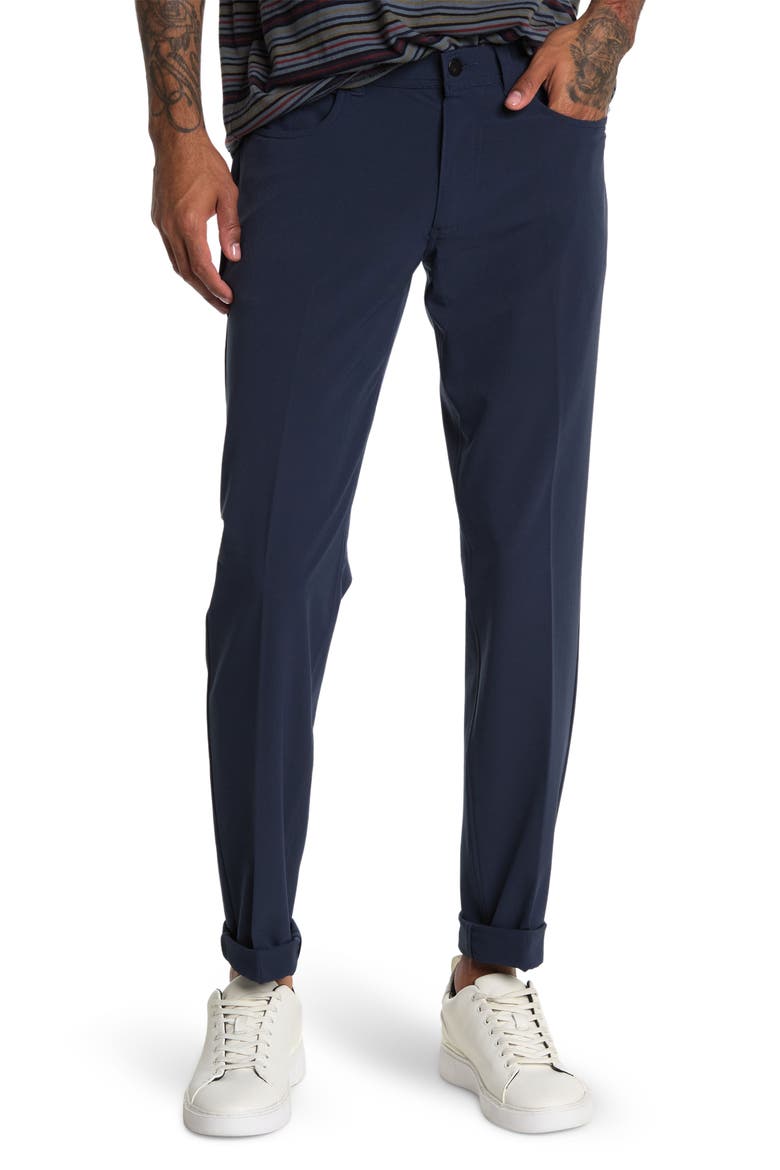 5-Pocket Performance Pants, Main, color, NAVY IRIS