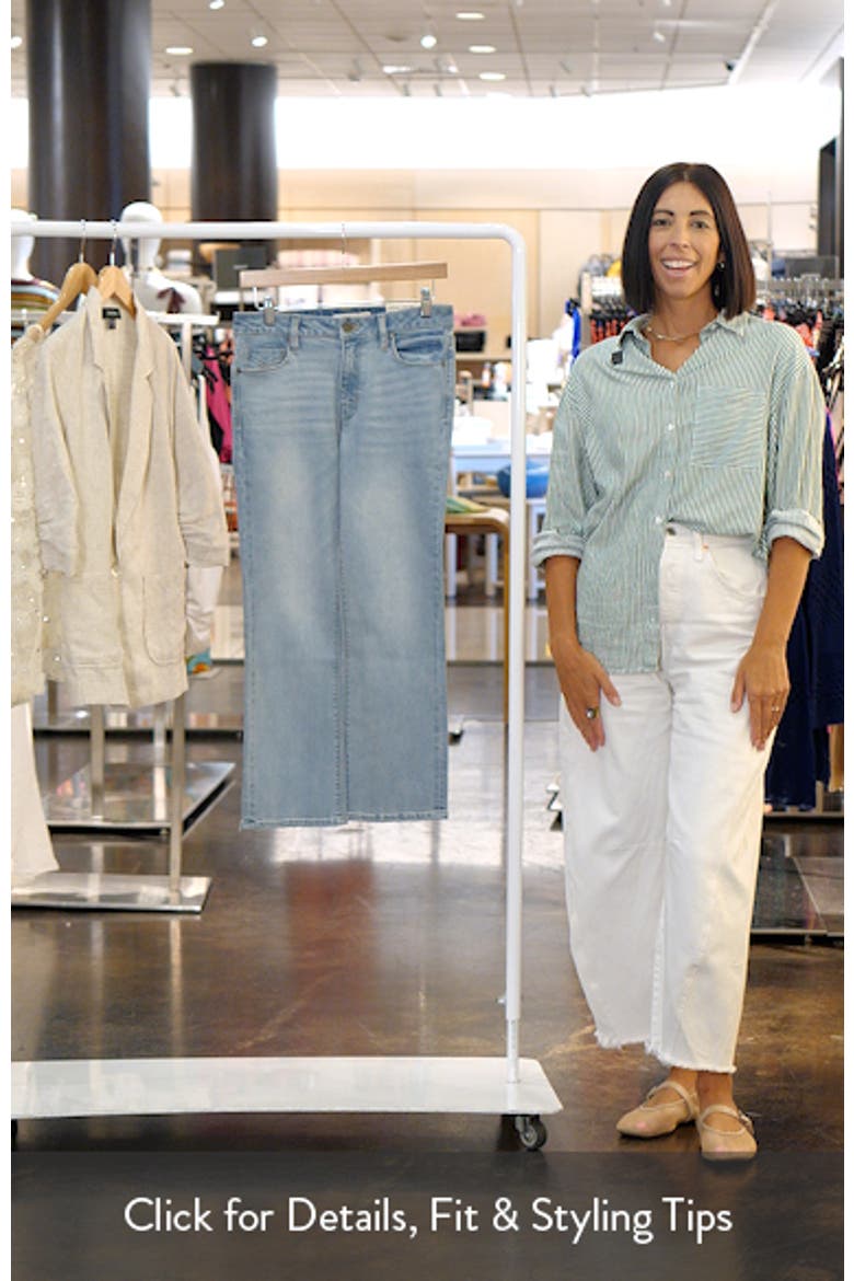 Margaux Crop Straight Leg Jeans video