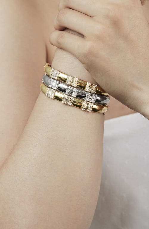Mindi Mond Clarity Diamond Station Bracelet In Gold