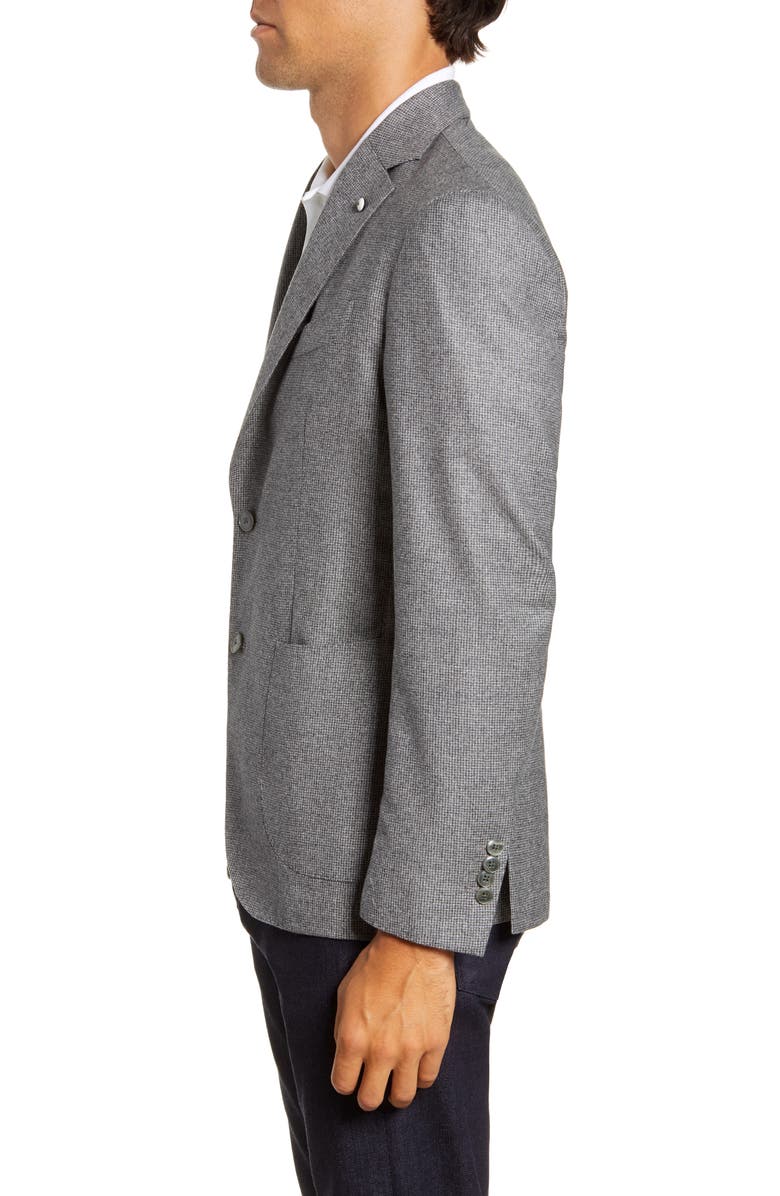 L.B.M. 1911 Trim Fit Houndstooth Wool Sport Coat, Alternate, color,