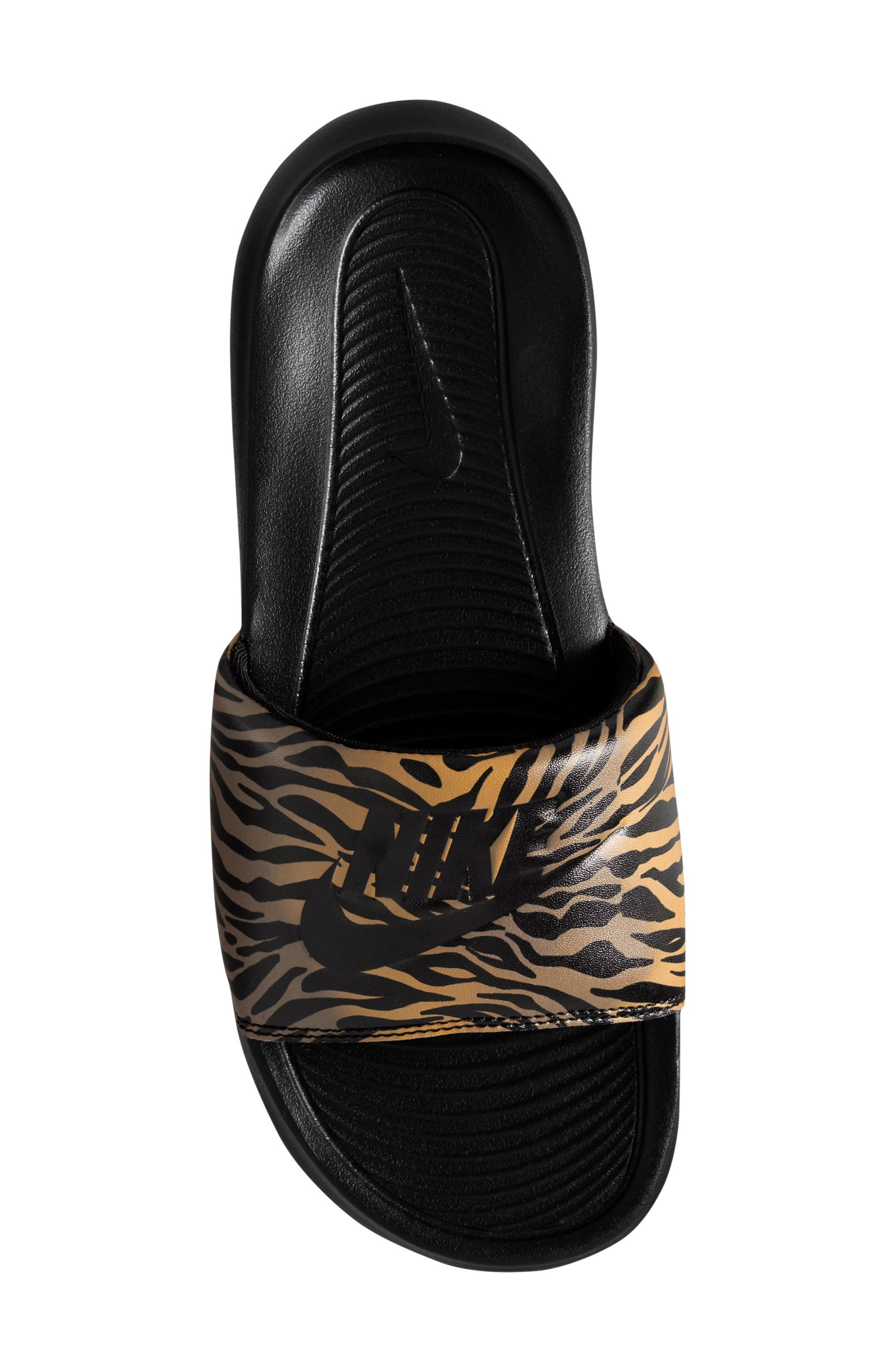 Victori One Sport Slide, Alternate, color, BLACK/ BLACK