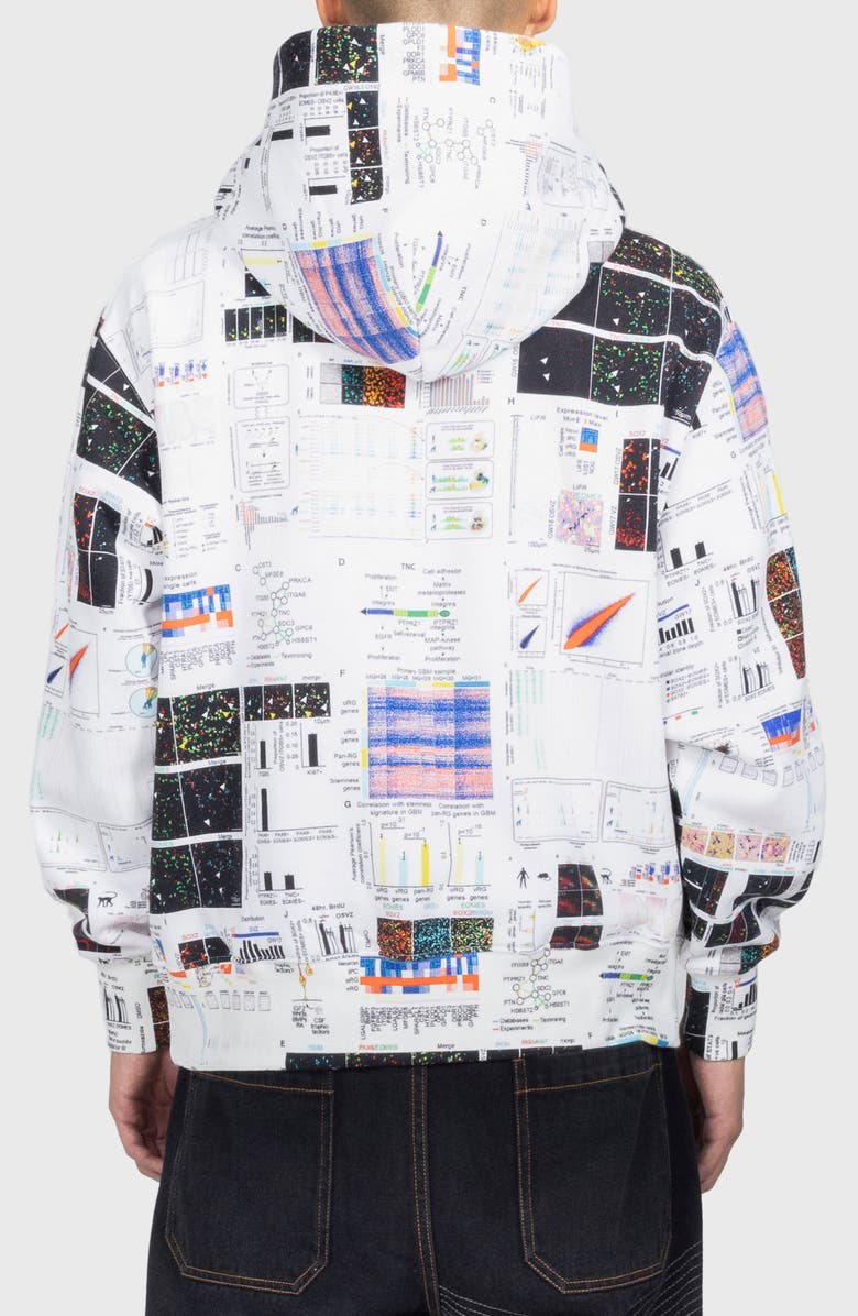 PLEASURES Textbook Cotton Blend Hoodie, Alternate, color, Multi