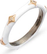 Armenta New World 14k Gold & Enamel Band Ring