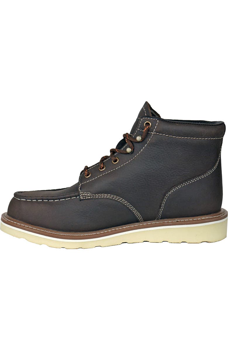 DieHard Mustang 6 Inch Soft Toe Work Boot Brown Grizzly, Alternate, color, Brown