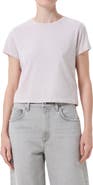AGOLDE Adine Shrunken Supima® Cotton T-Shirt