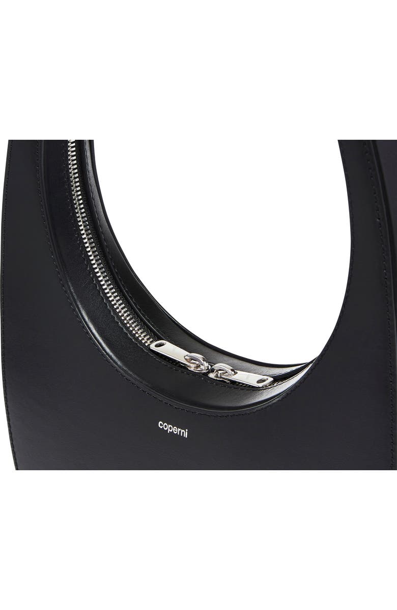 Coperni Swipe Baguette Leather Top Handle Bag, Alternate, color,