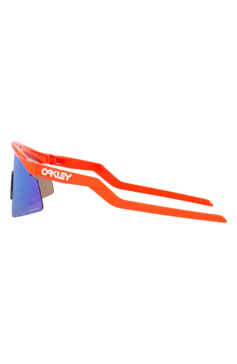 Oakley Hydra 37mm Prizm<sup>™</sup> Semirimless Wrap Shield Sunglasses, Alternate, color, Orange