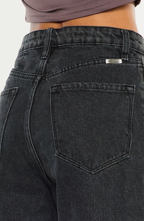 Kancan Ivy Ultra High Rise Balloon Fit Jeans In Gray