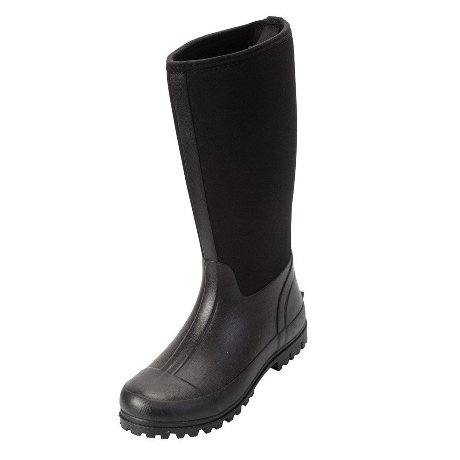 Mucker Neoprene Galoshes, Main, color, Black